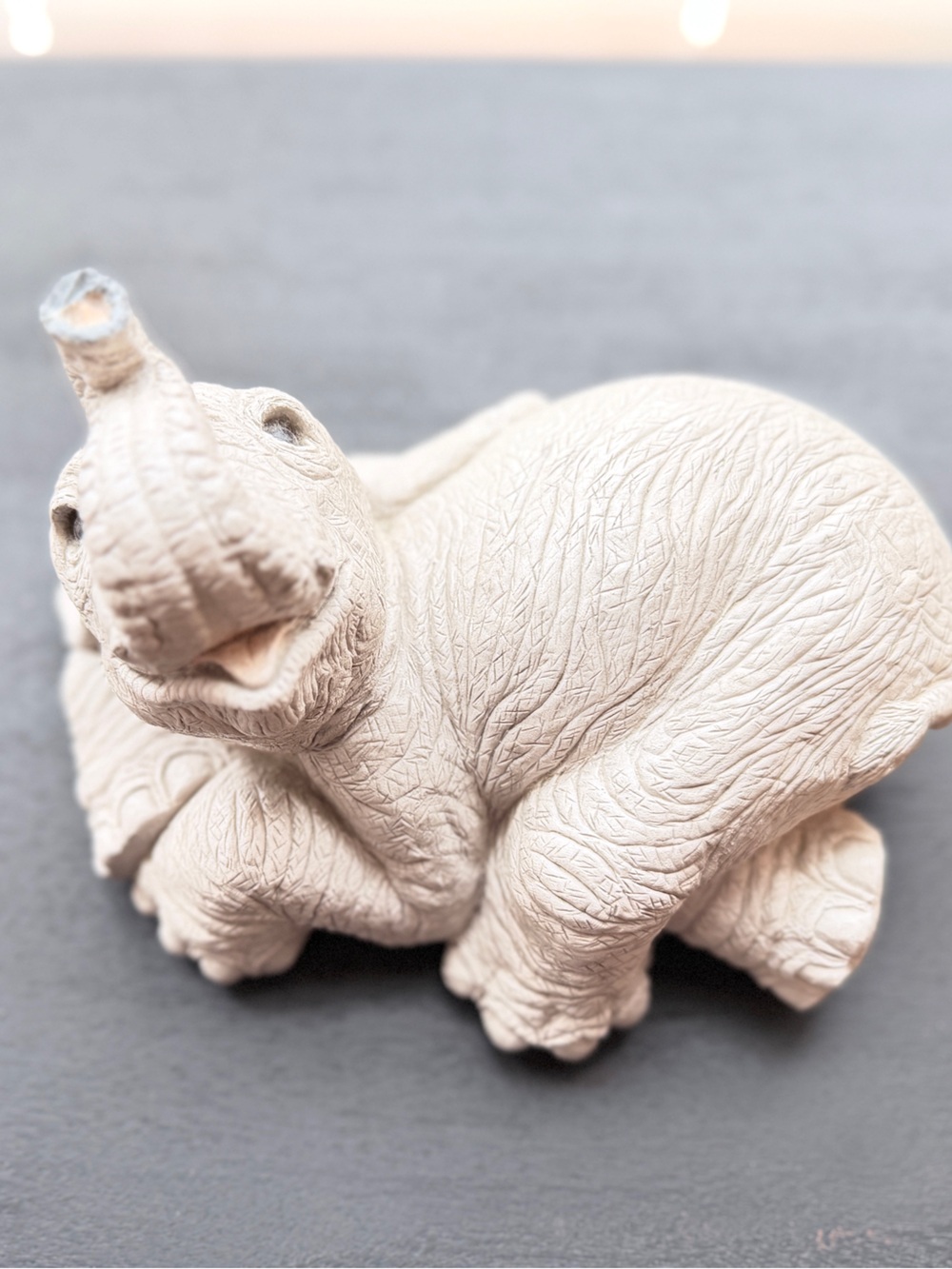 Vintage Elephant music box